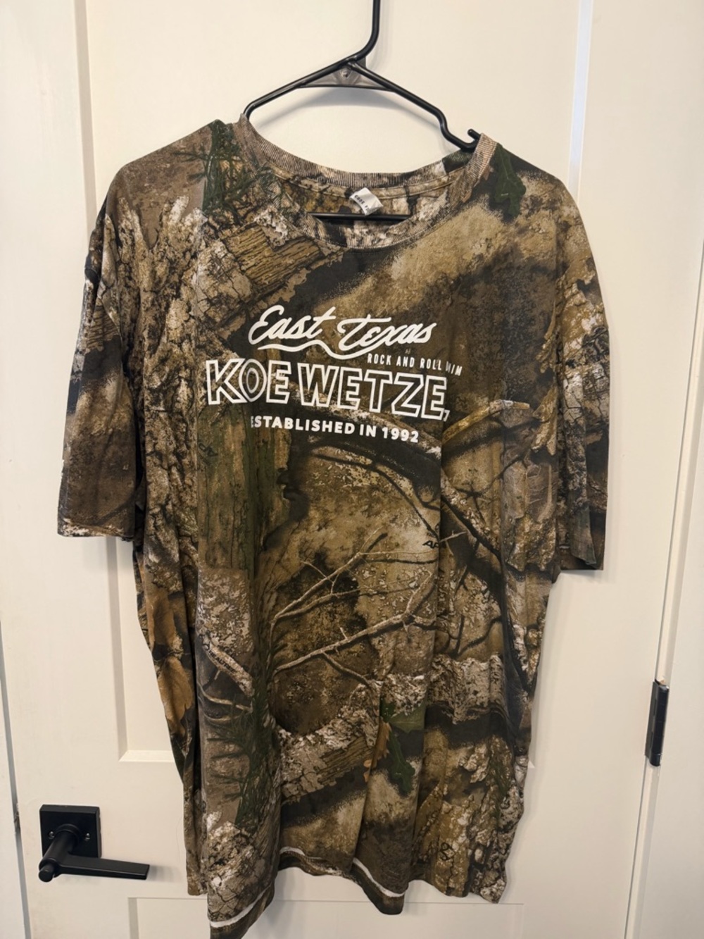 Rock and Roll Denim Camouflage Short-Sleeve Shirt - Koe Wetzel Collab